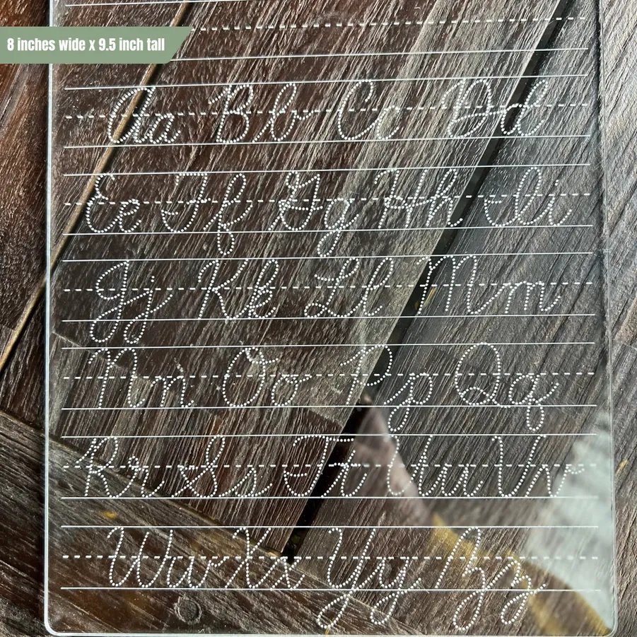 CS Dry Erase Cursive Trace Boards