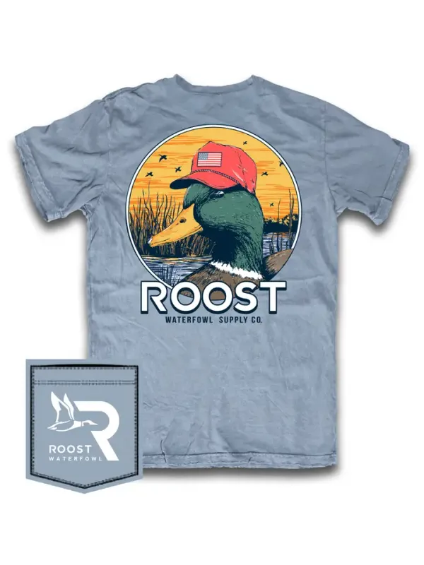 Roost Duck W Hat Tee
