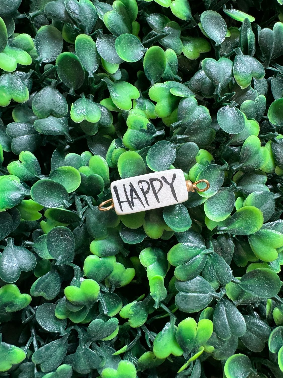 Affirmation Word Charm-Happy