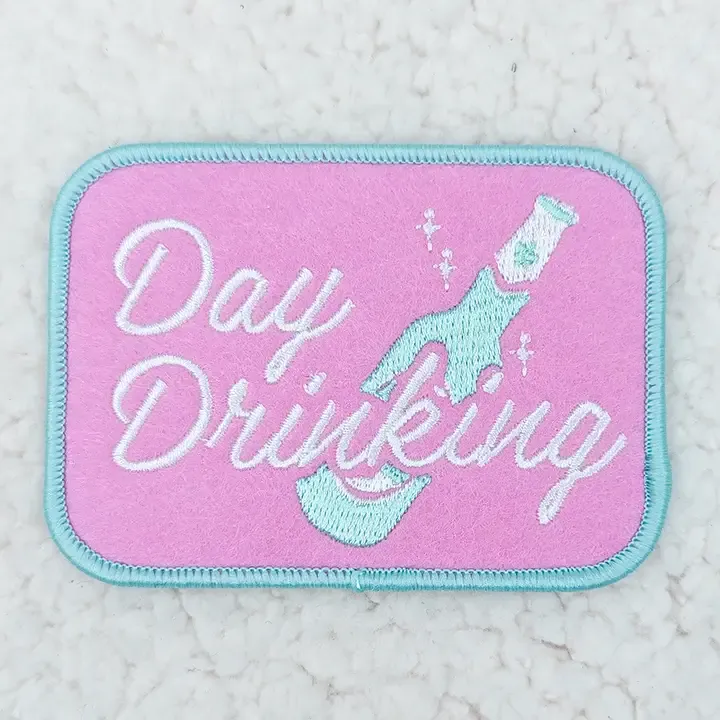 Day Drinking Hat Patch