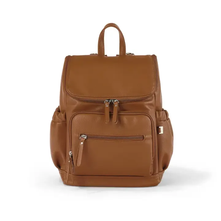 Signature Mini Backpack-Chestnut