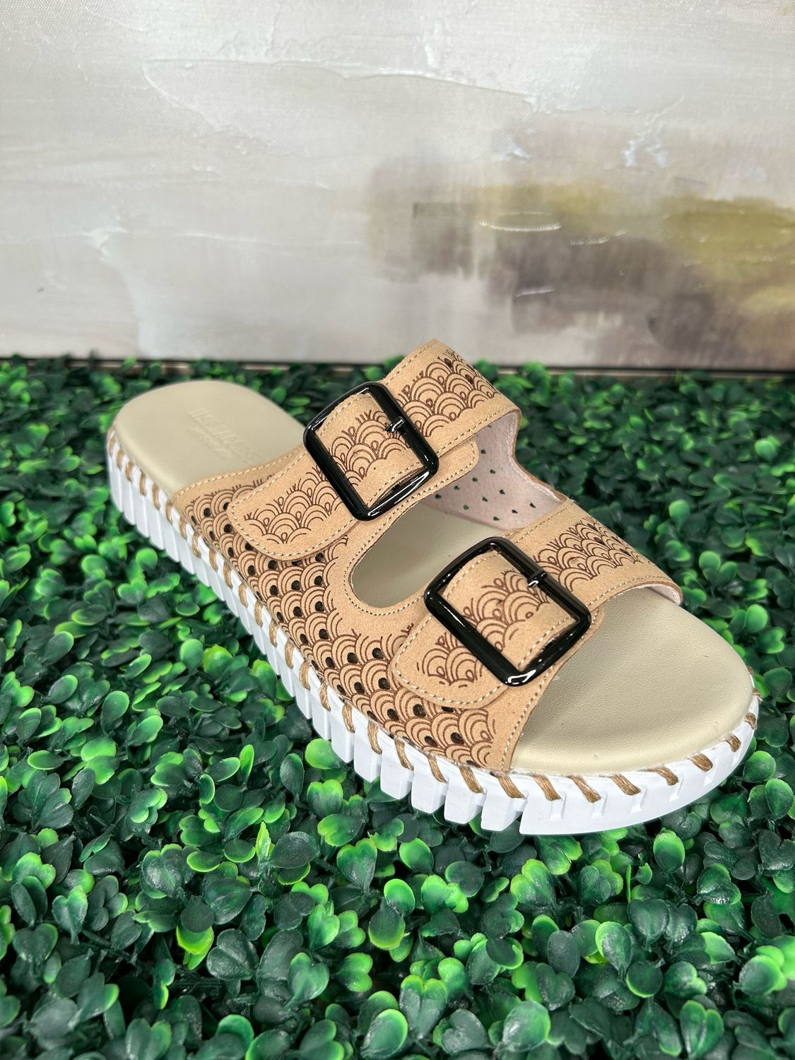 Latte Sandals