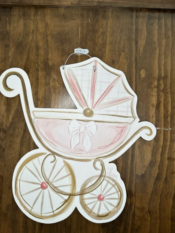 VG Girl Buggies Door Hanger