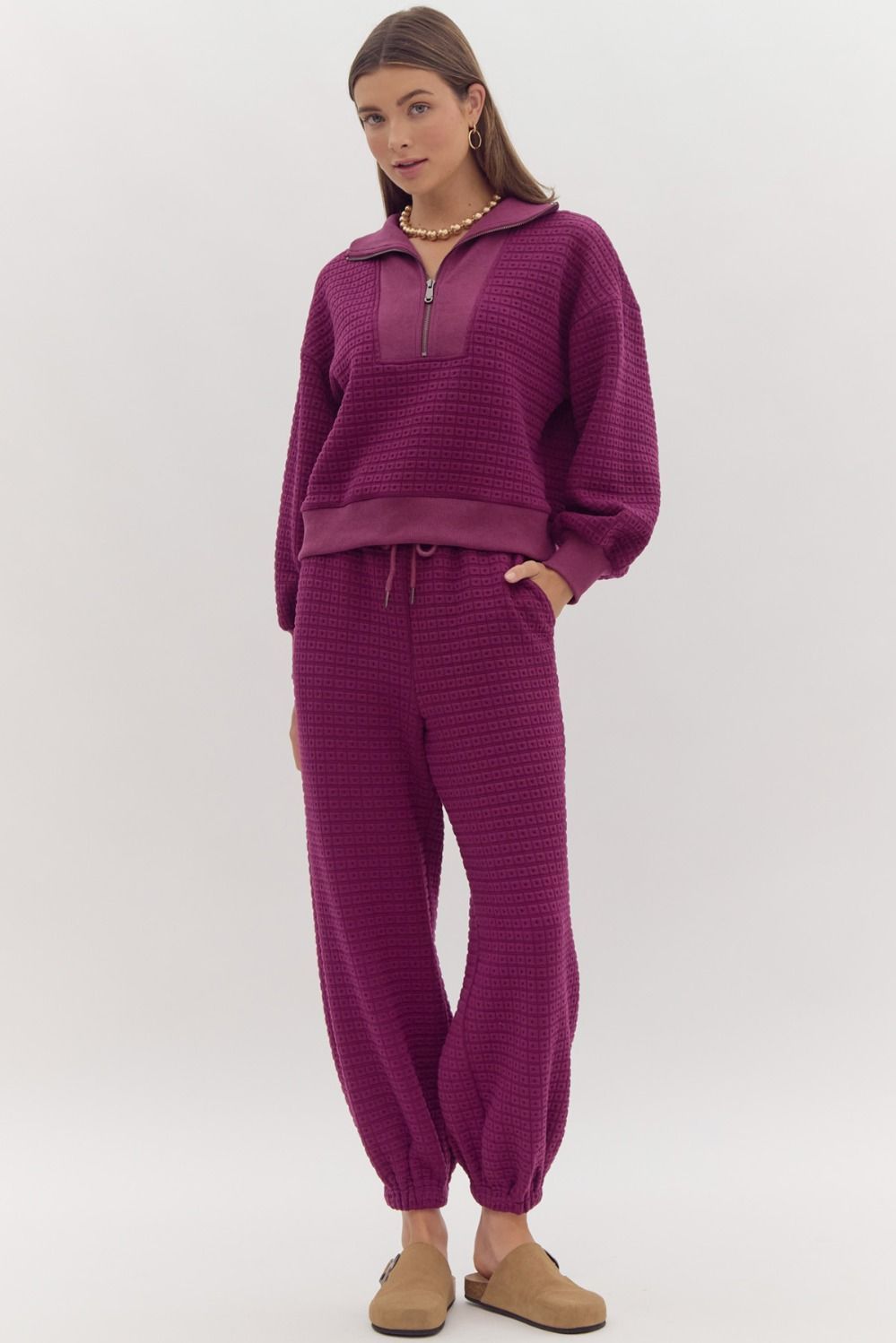 Leylan Pant-Plum
