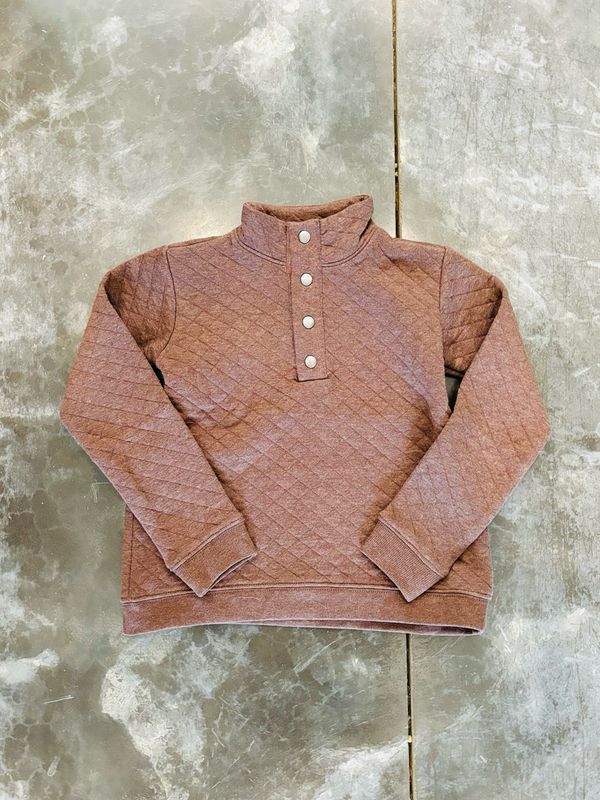 CS Quilted Quarter Snap Sweatshirt