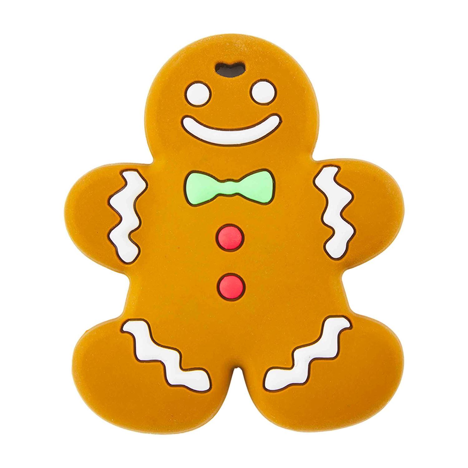 Gingerbread Silicone Teether