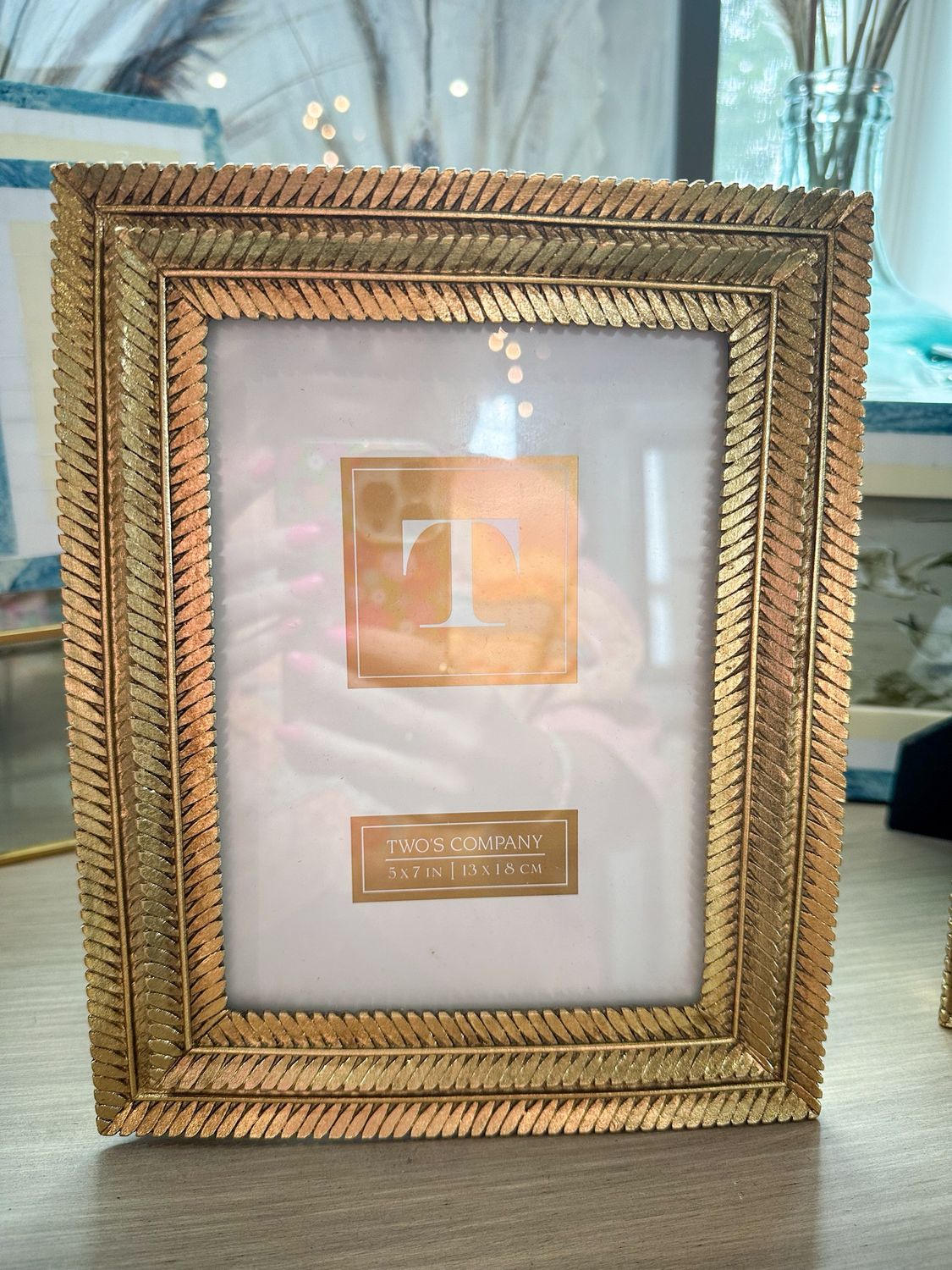 VG Gold Fern Frame 5x7
