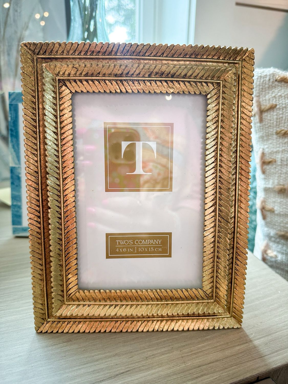 VG Gold Fern Frame 4x6