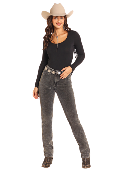 Corduroy Bargain Modest Boot