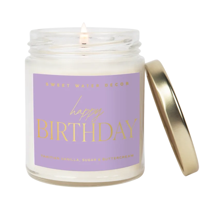 Happy Birthday Soy Candle