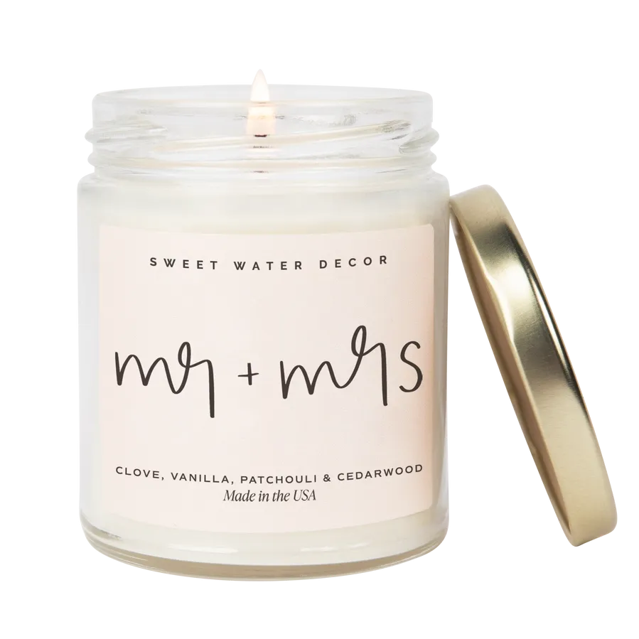 Mr &amp; Mrs Soy Candle