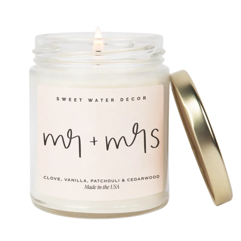 Mr &amp; Mrs Soy Candle