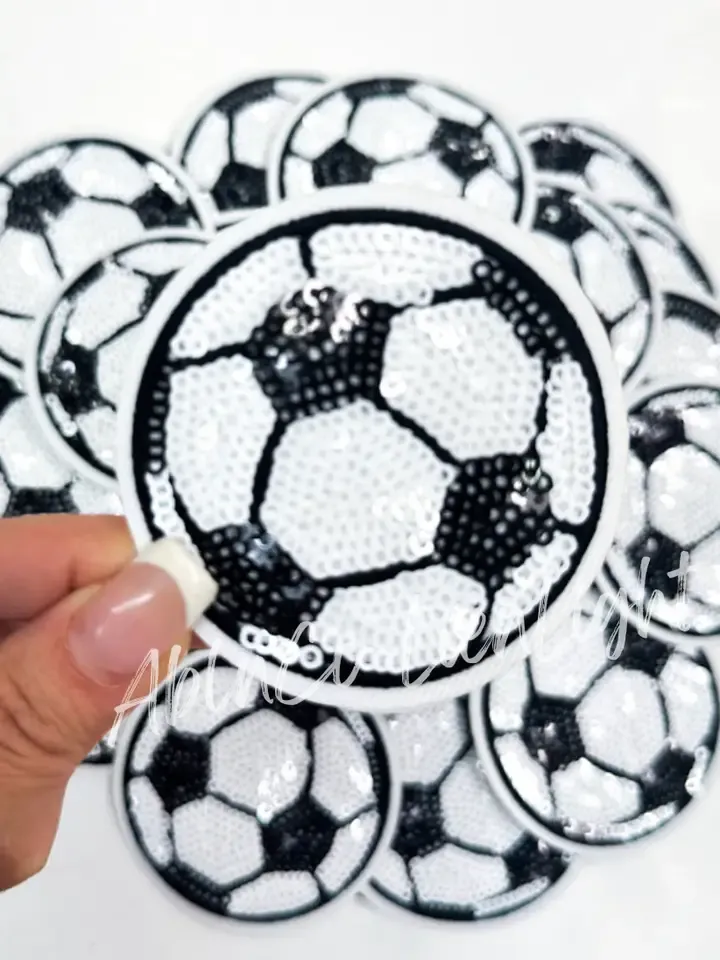 Soccer Sequin Patch