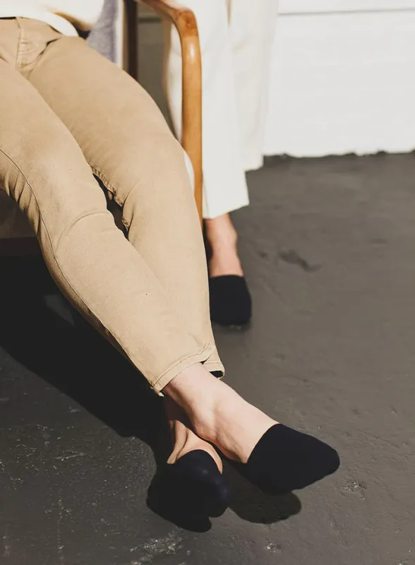 VG Cloud No Show Socks-Black