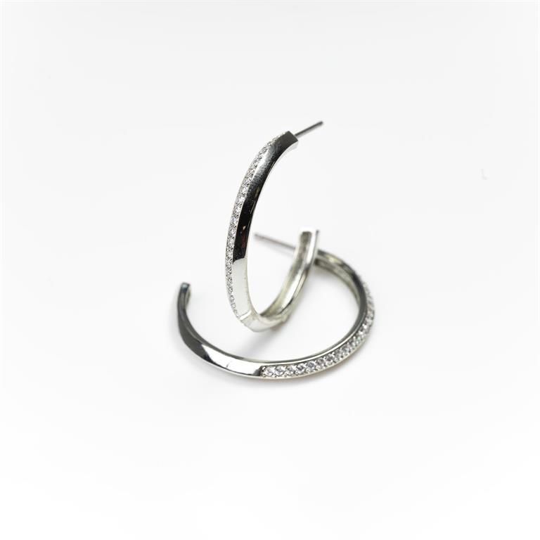 Leith Silver Earrings