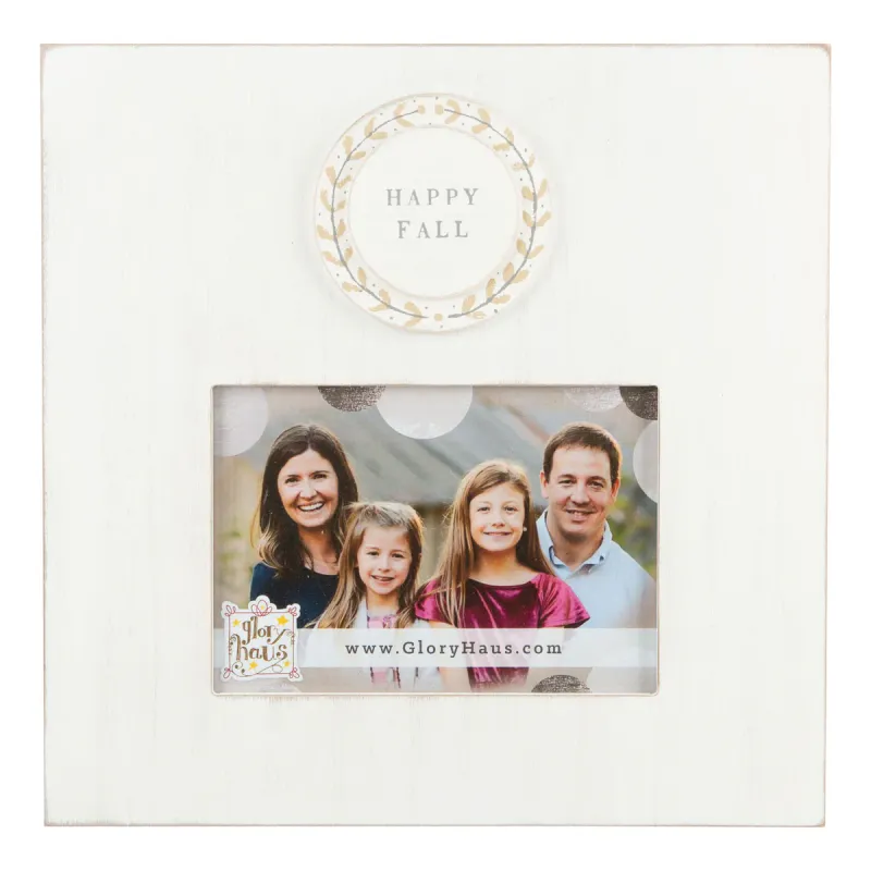 Happy Fall Wreath Frame