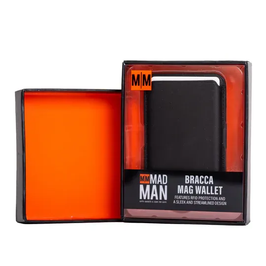 Bracca Mag Wallet-Black
