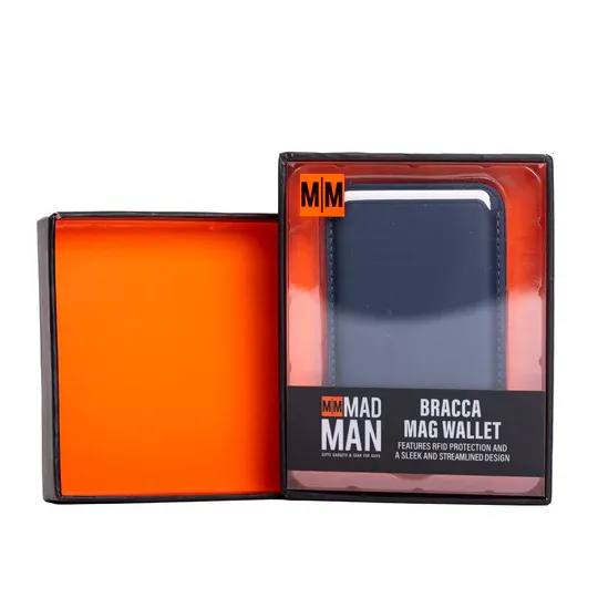 Bracca Mag Wallet-Navy