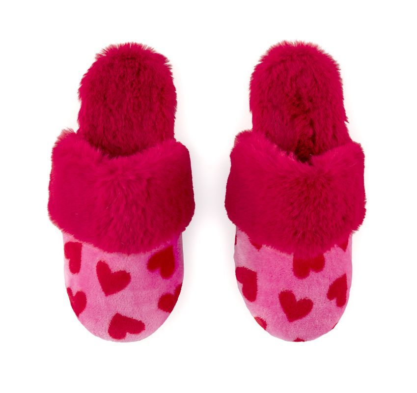 Felicity Heart Slippers