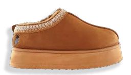 VG Platform Slippers-Brown