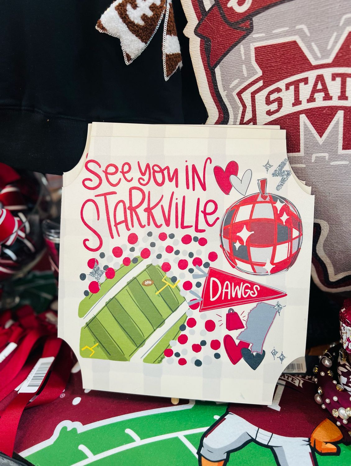 See You In Starkville Topper