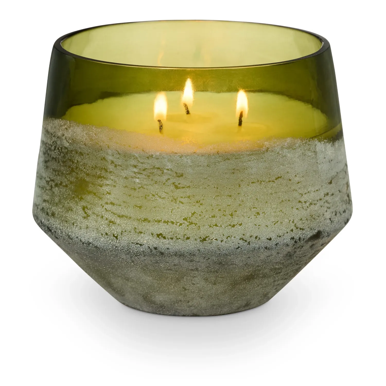 Balsam &amp; Cedar Baltic Glass Candle