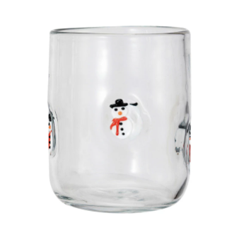 XS5250A-Drinking Glass-Snowman