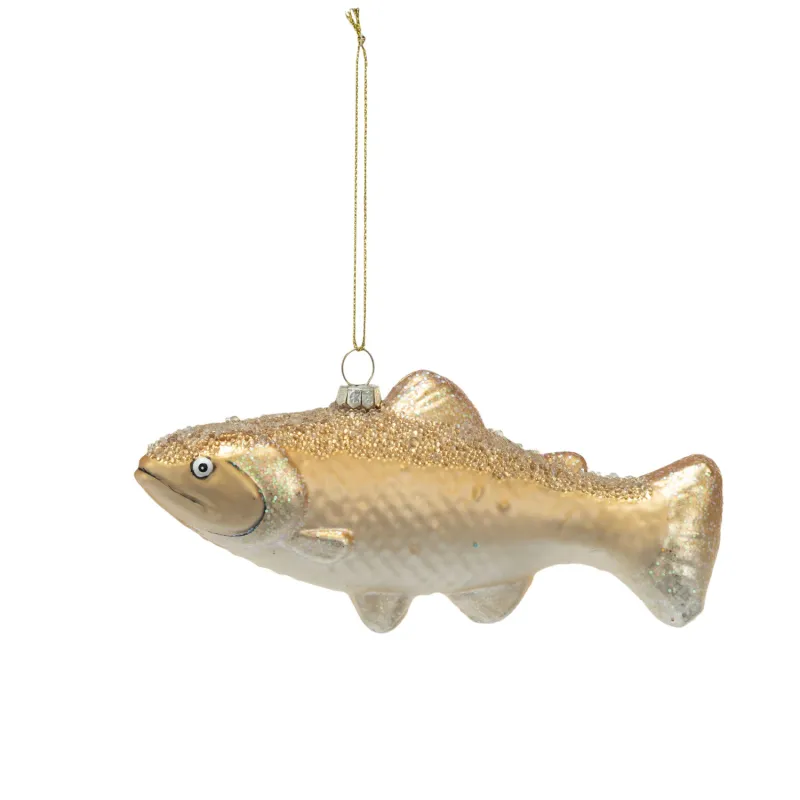 XS6711-Glass Fish Ornament