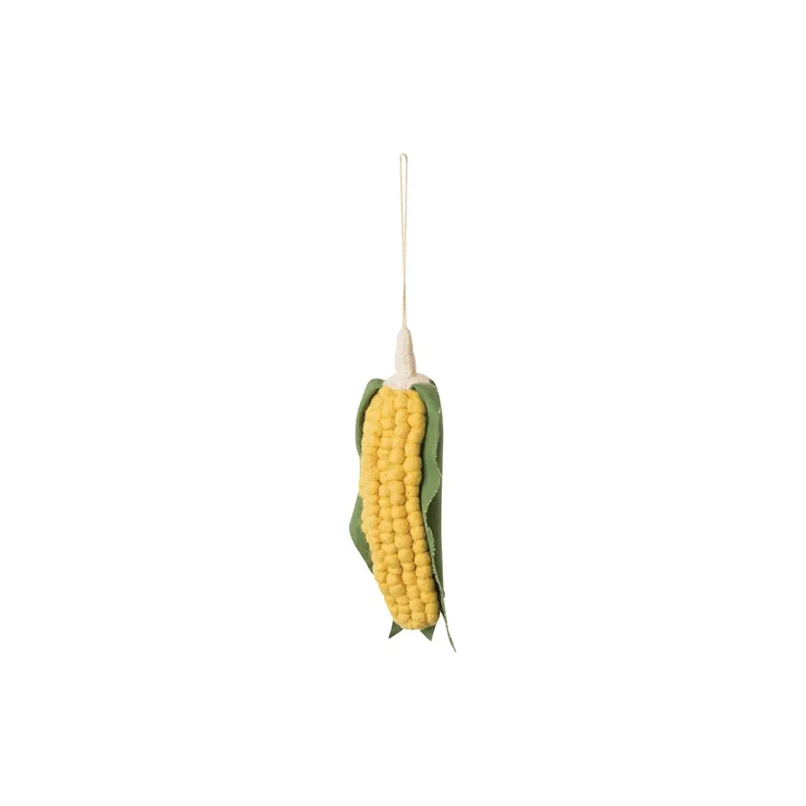 XS4723-Wool Felt Corn Ornament