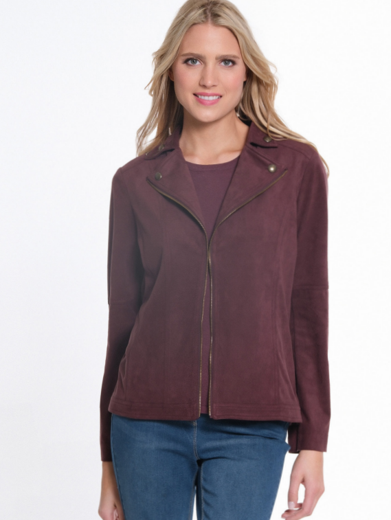 Auburn Faux Zip Jacket