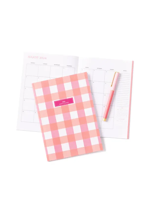 VG Pink Picnic Monthly Planner
