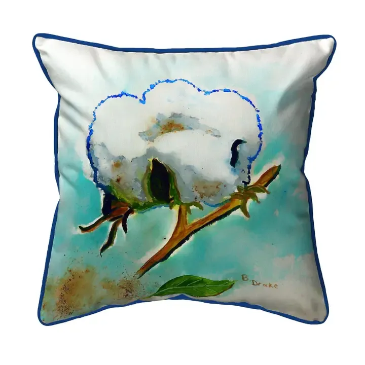 Cotton Ball Corded Pillow 18x18