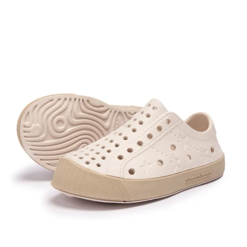 Curbside Waterproof Sneakers-Cream Tan