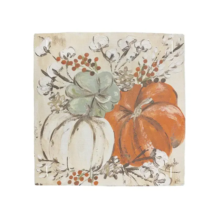 Pumpinks &amp; Cotton Square Pillow Swap
