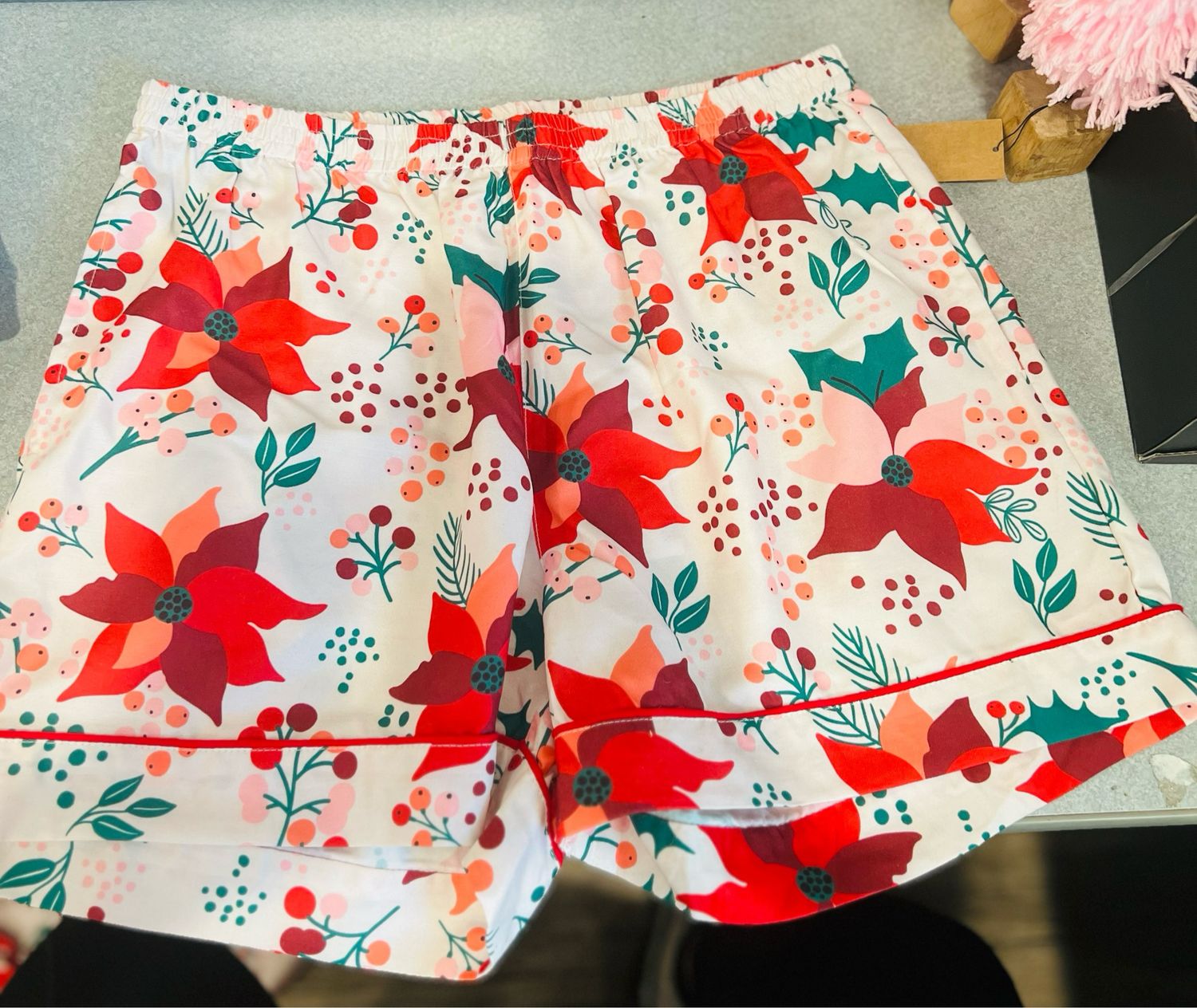 Holiday Pajama Short