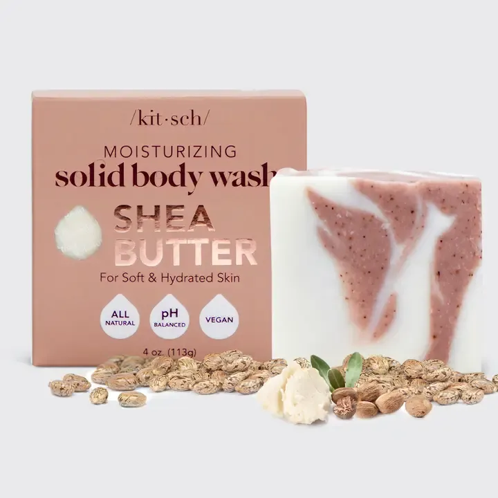 VG Shea Butter Solid Body Wash Bar