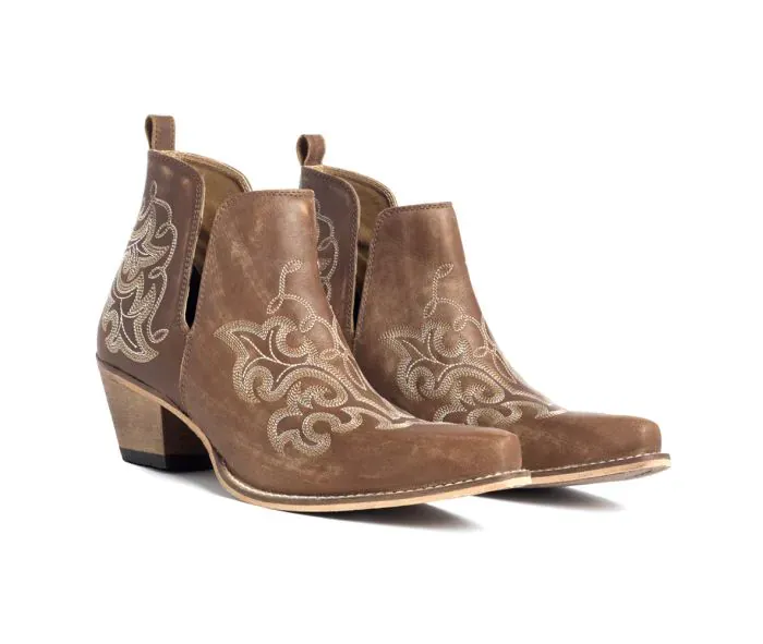 La Ponderosa Chocolate Booties