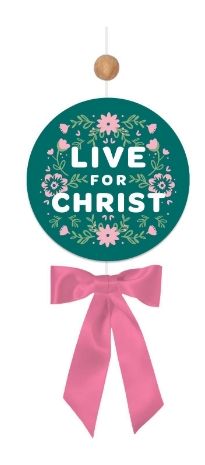 Live for Christ Air Freshener