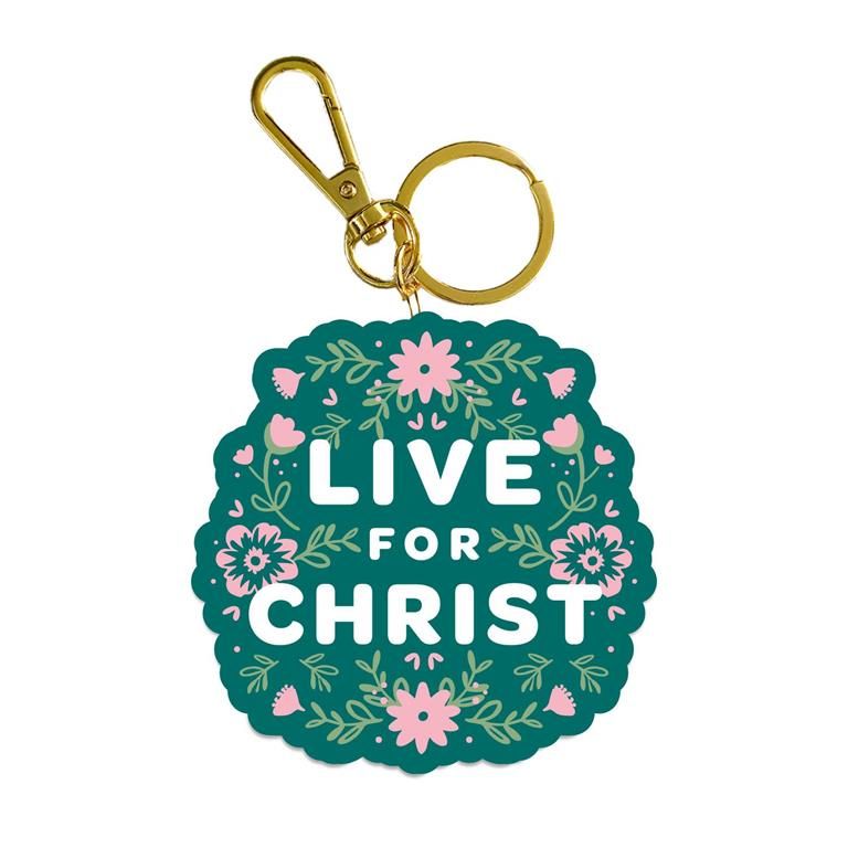 Live for Christ Keychain