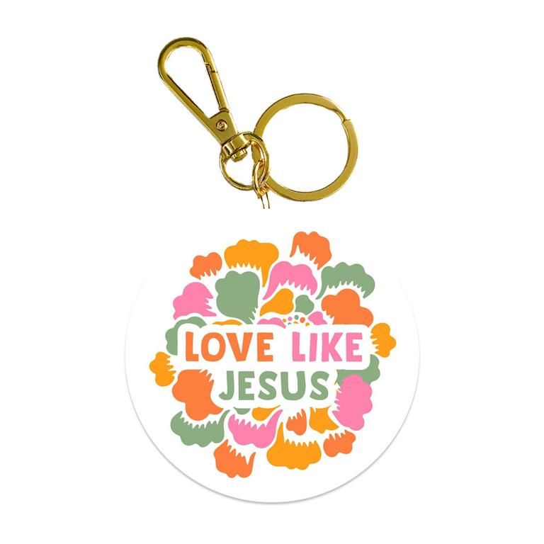 Love like Jesus Keychain