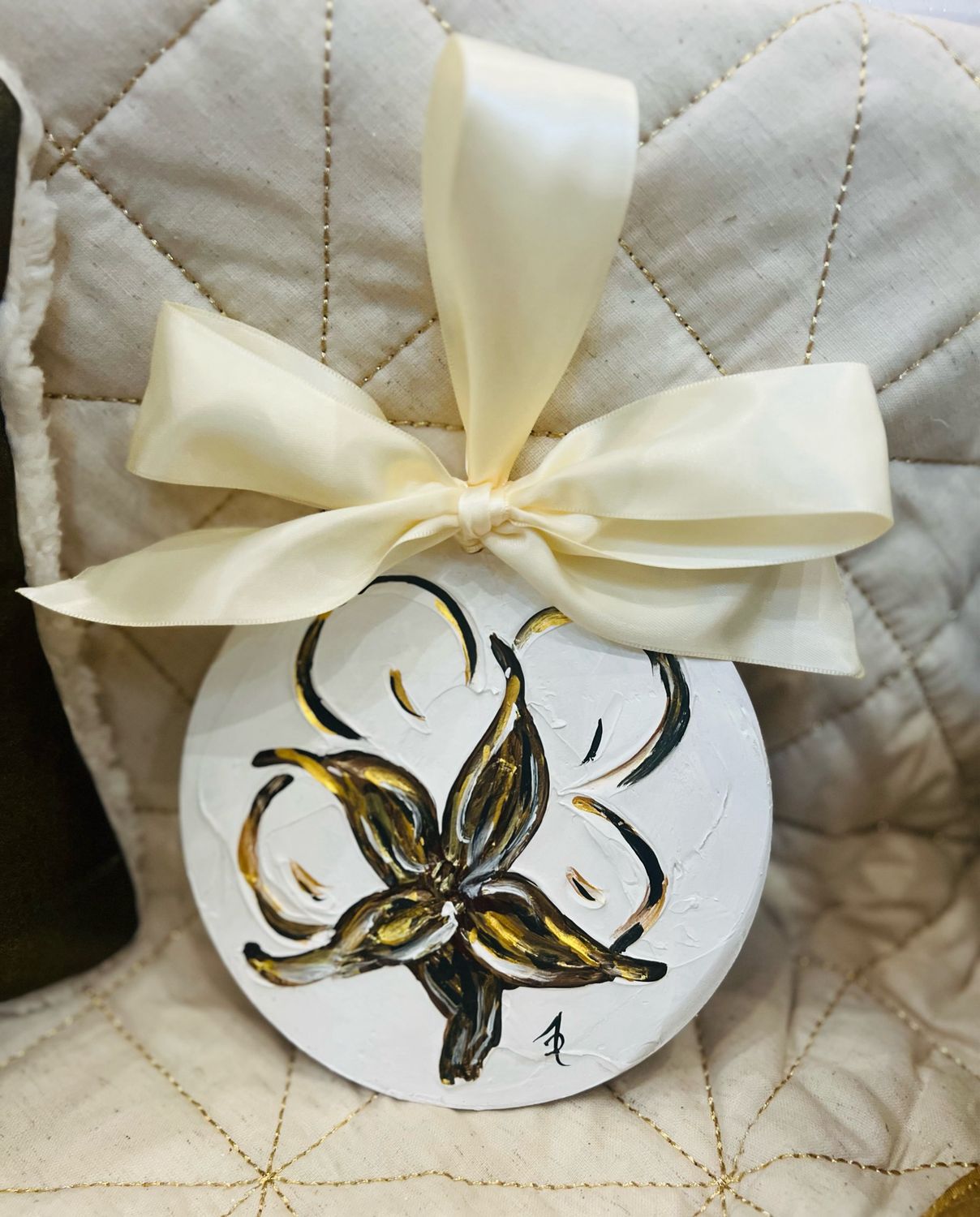 Cotton Christmas Ornament