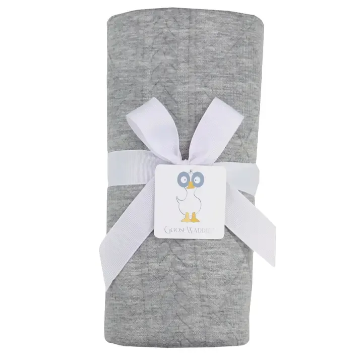Knit Blanket-Gray
