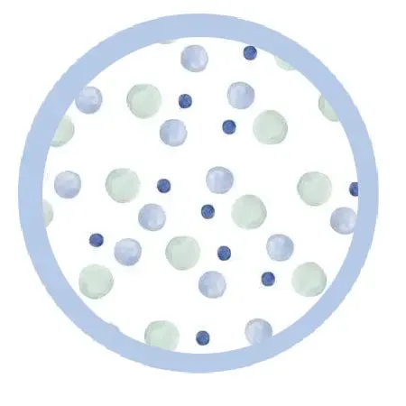 Oxford Blue Pello Floor Cushion