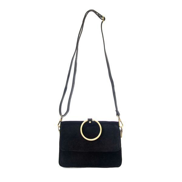 VG Aria Ring Bag- Black Velvet