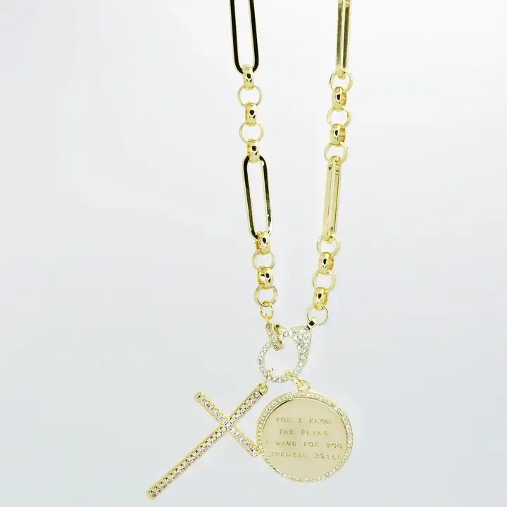 Jeremiah 29:11 w Gross Necklace