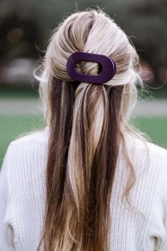 Med Round Flat Hair Clip