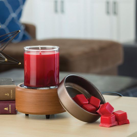 2-in-1 Classic Warmer-Pewter Walnut