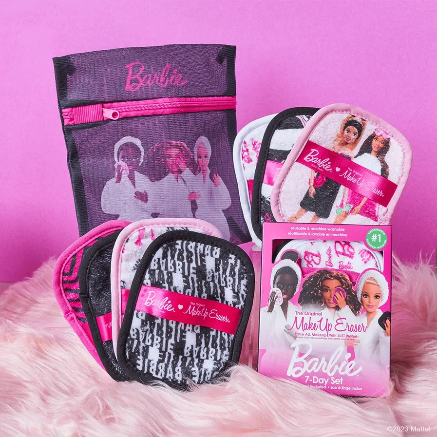 Barbie 7-Day MakeUp Eraser Gift Set