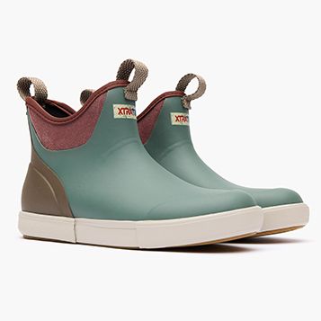 BC 6in Vintage Ankle Deck Boot-Forest Green