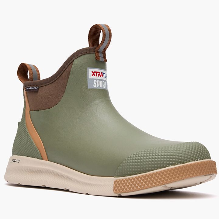 BC Men&#39;s 6&quot;Ankle Deck Boot Sport-Olive
